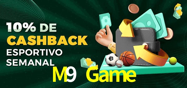 10% de bônus de cashback na M9 Game
