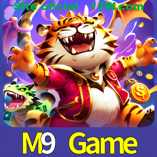 Imagem promocional da M9 Game mostrando a plataforma e suas vantagens